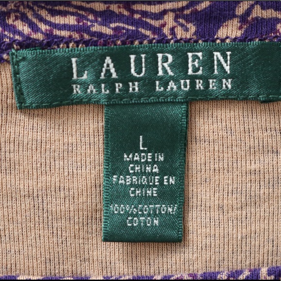 Ralph Lauren top size L - Picture 3 of 3